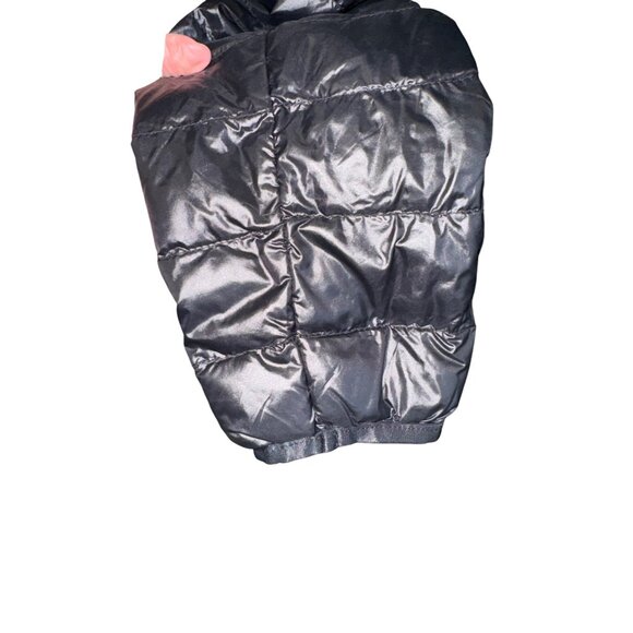 Alpine Swiss Ultra Light Down Puffer Jacket Packable Hood Black Water-Resistant - Picture 11 of 12